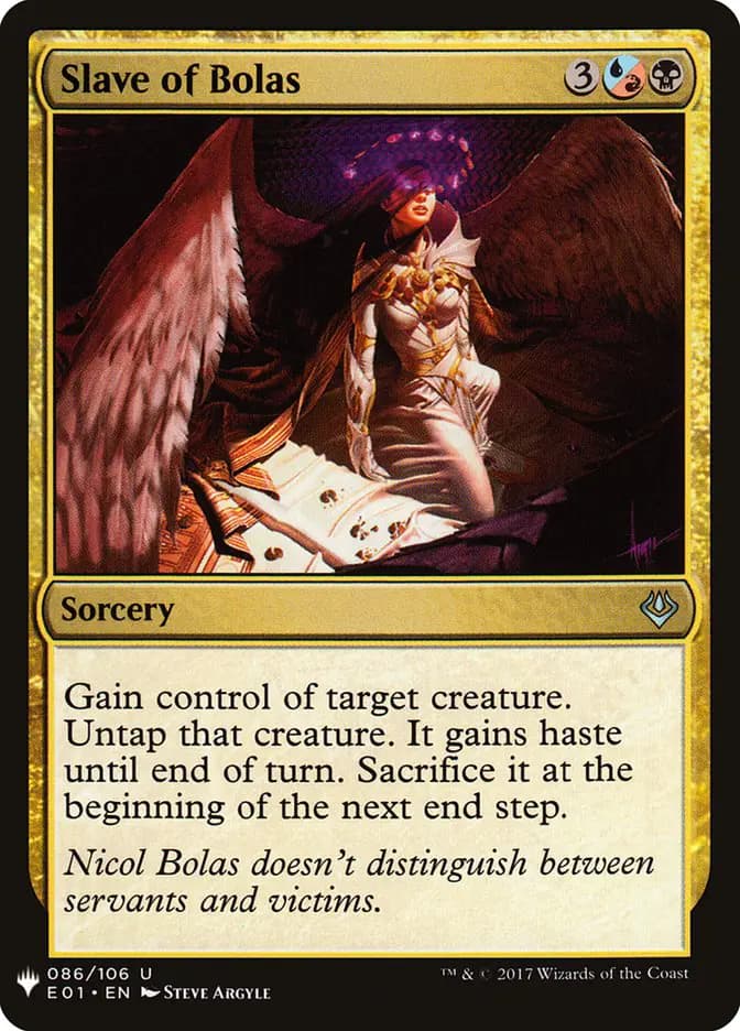 Card image of Slave of Bolas