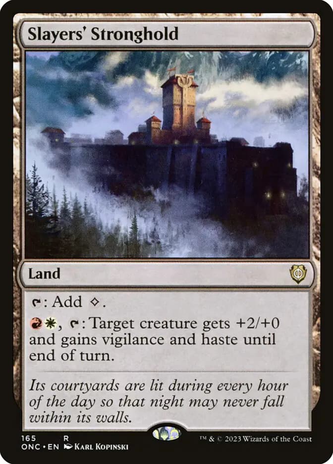 Card image of Slayers' Stronghold
