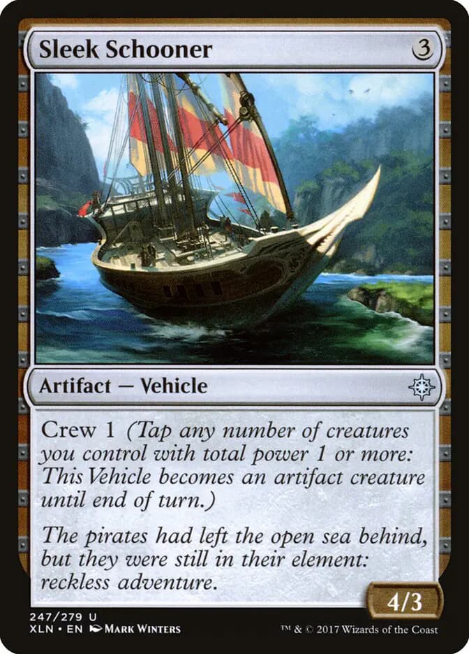 Card image of Sleek Schooner