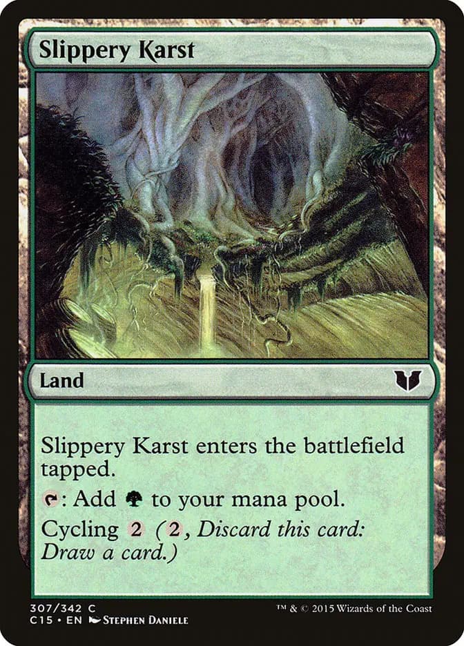 Card image of Slippery Karst