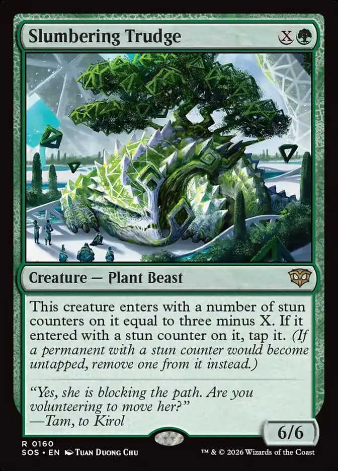 Card image of Slumbering Trudge