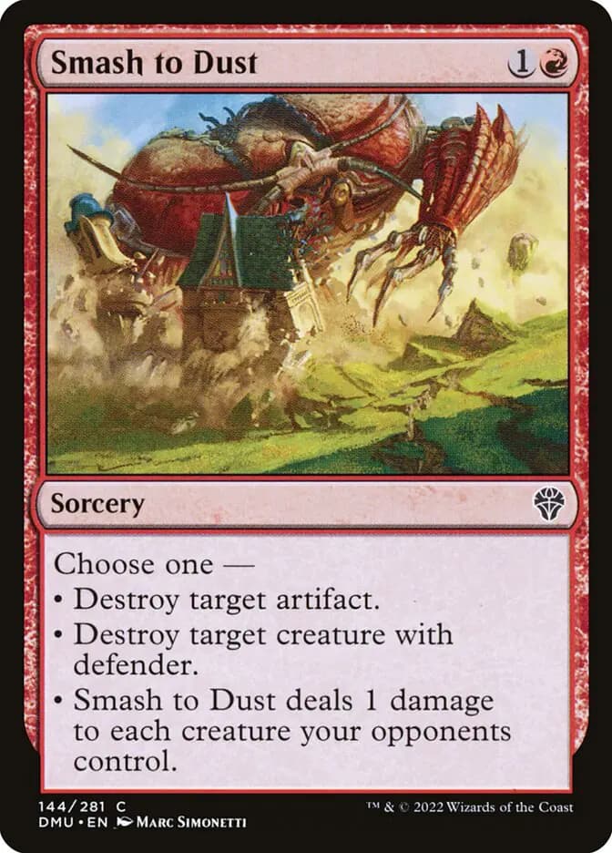 Card image of Smash to Dust