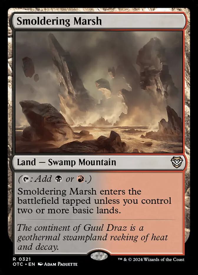 Card image of Smoldering Marsh