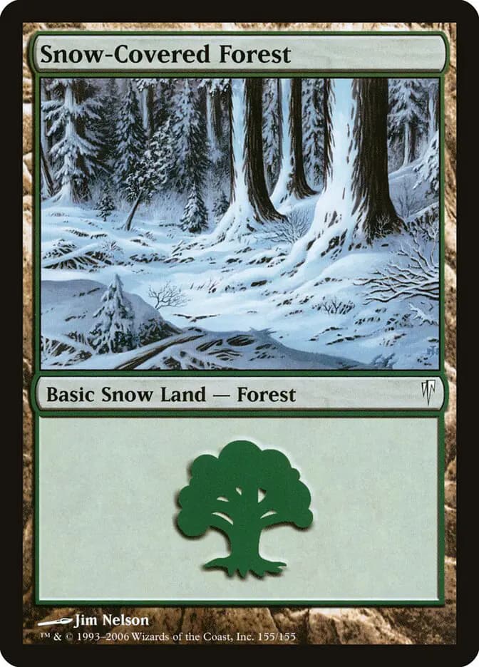 Card image of Snow-Covered Forest