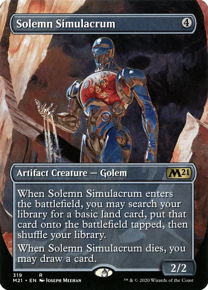 Card image of Solemn Simulacrum