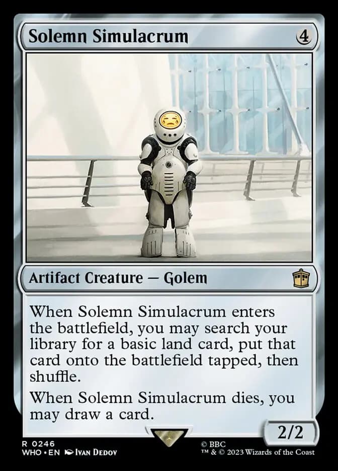 Card image of Solemn Simulacrum