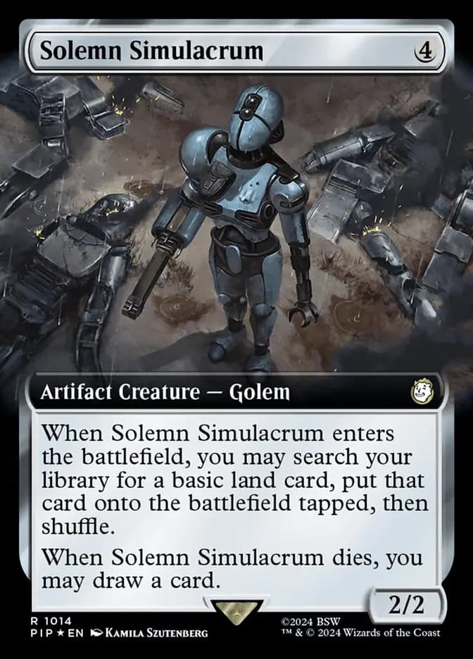 Card image of Solemn Simulacrum