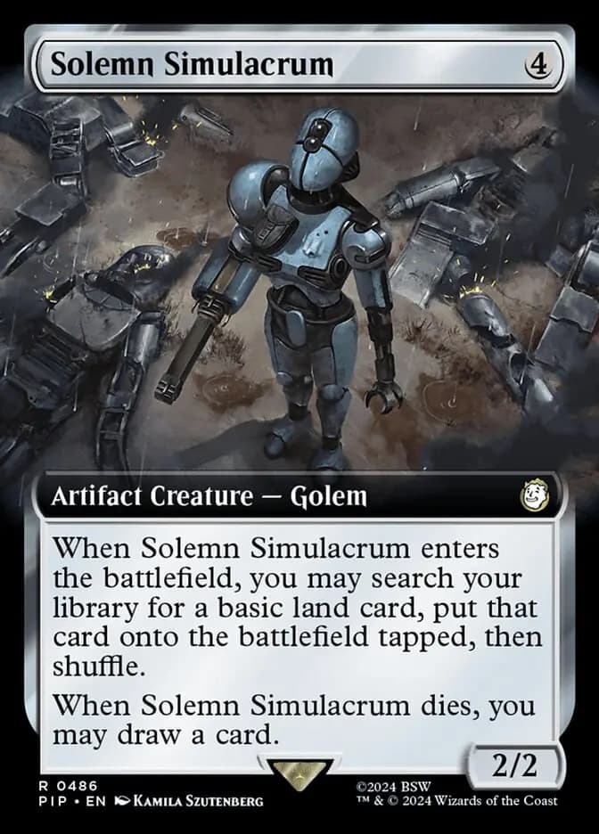 Card image of Solemn Simulacrum
