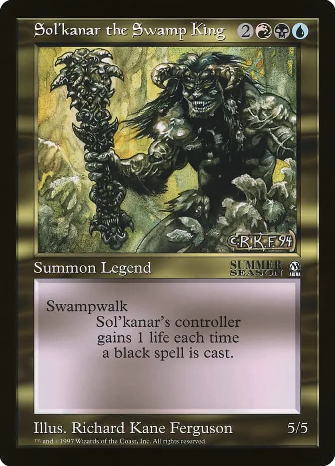 Card image of Sol'kanar the Swamp King