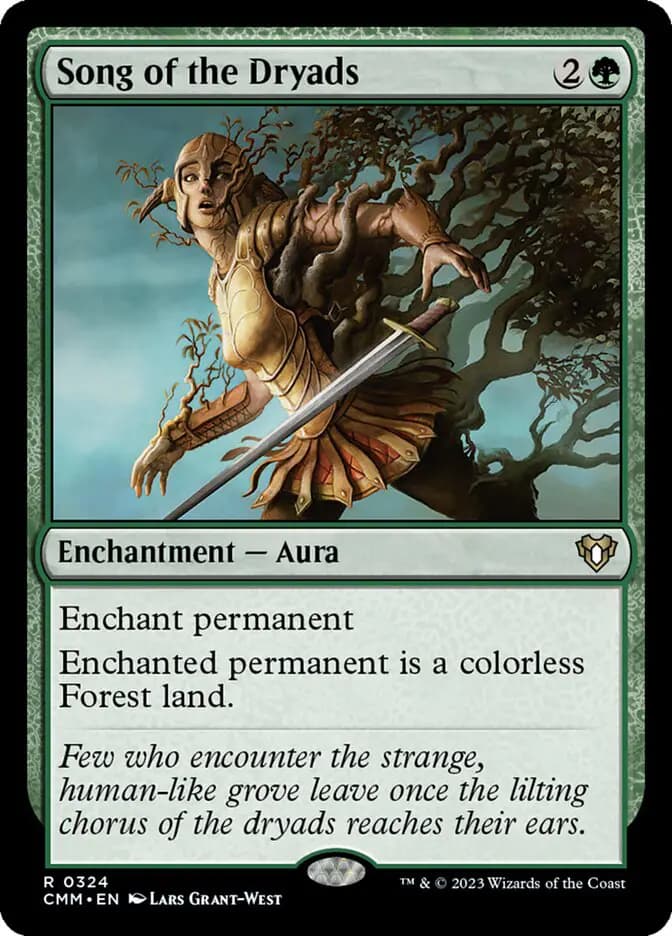 Card image of Song of the Dryads