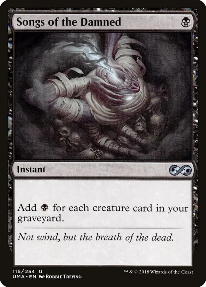 Card image of Songs of the Damned