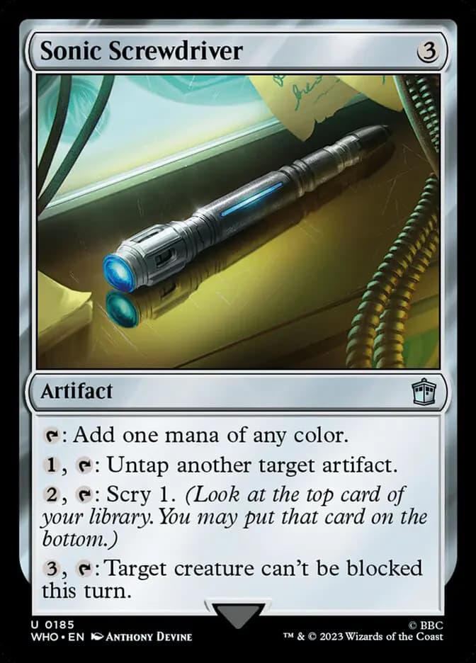Card image of Sonic Screwdriver