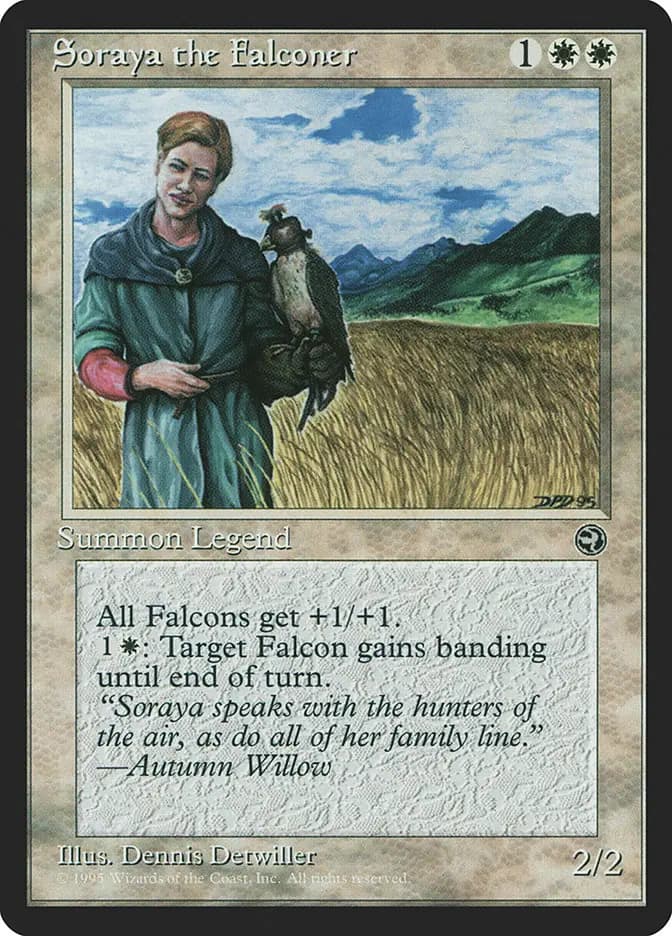 Card image of Soraya the Falconer