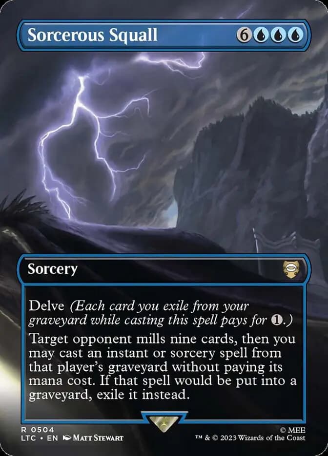Card image of Sorcerous Squall