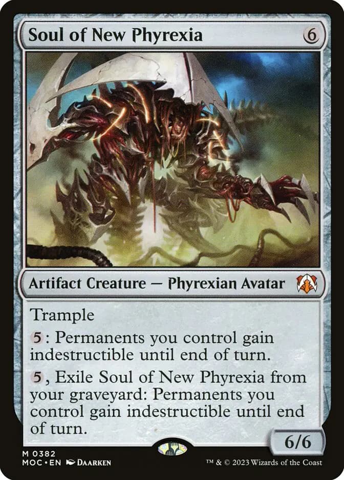 Card image of Soul of New Phyrexia