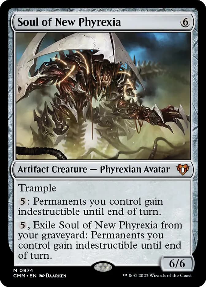 Card image of Soul of New Phyrexia