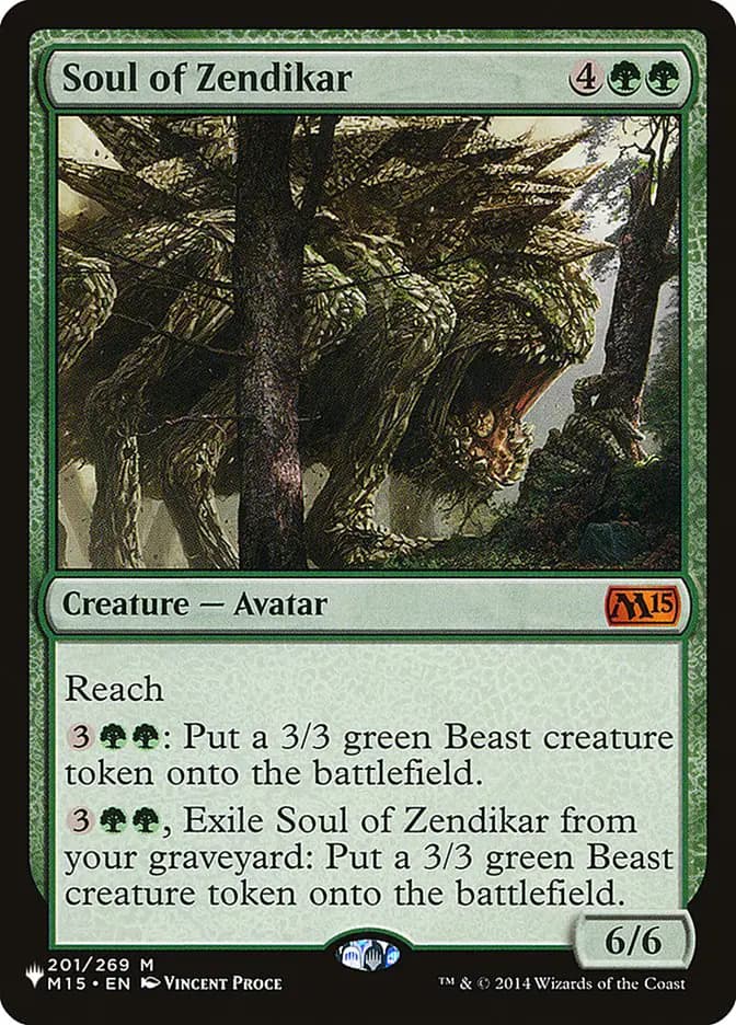 Card image of Soul of Zendikar