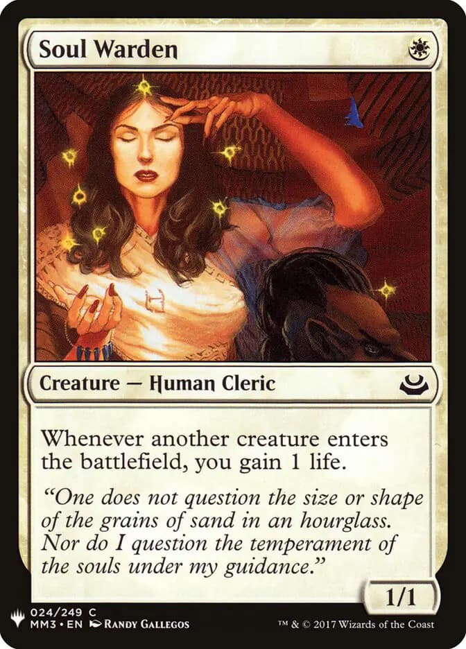 Card image of Soul Warden