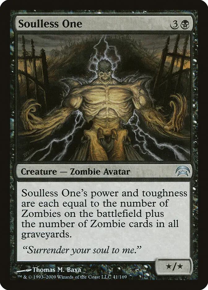 Card image of Soulless One