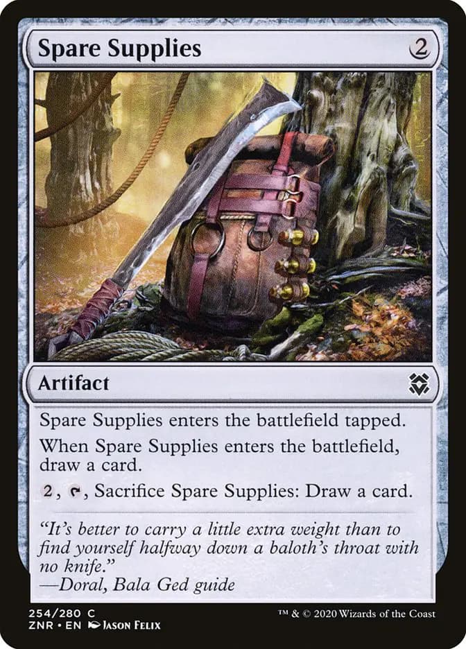 Card image of Spare Supplies