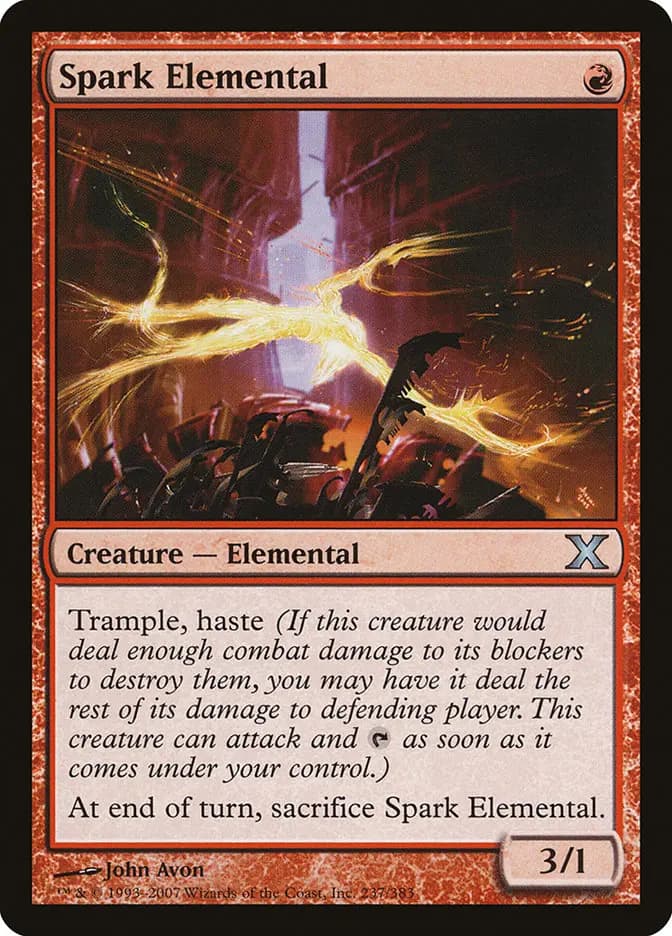 Card image of Spark Elemental