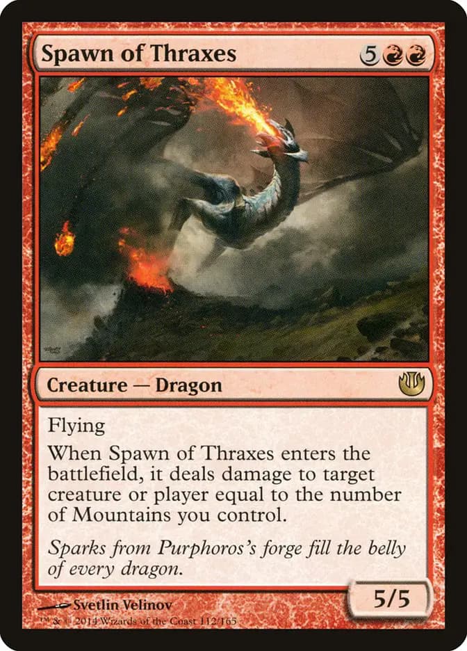 Card image of Spawn of Thraxes