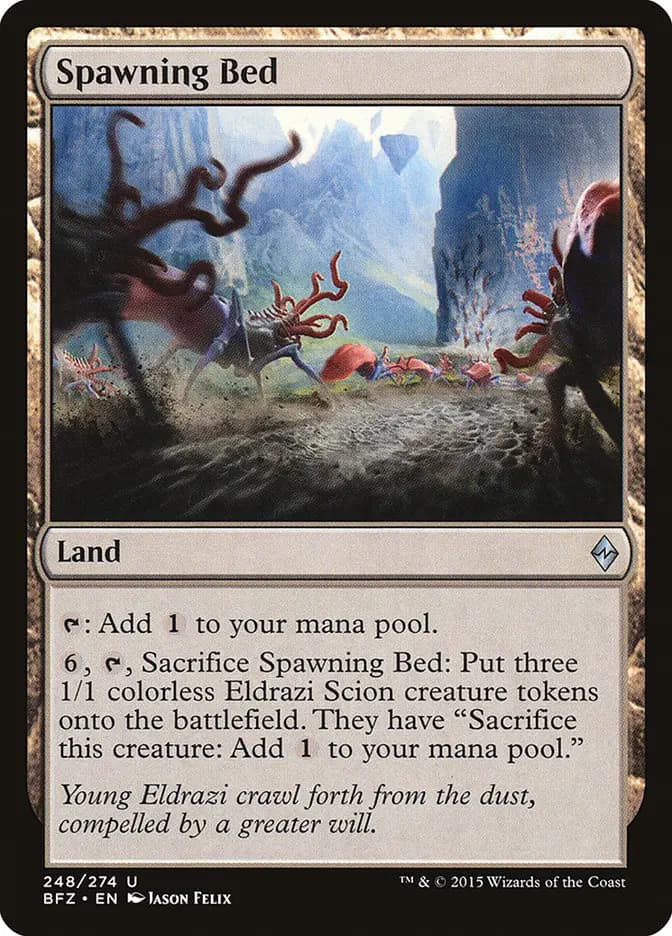 Card image of Spawning Bed