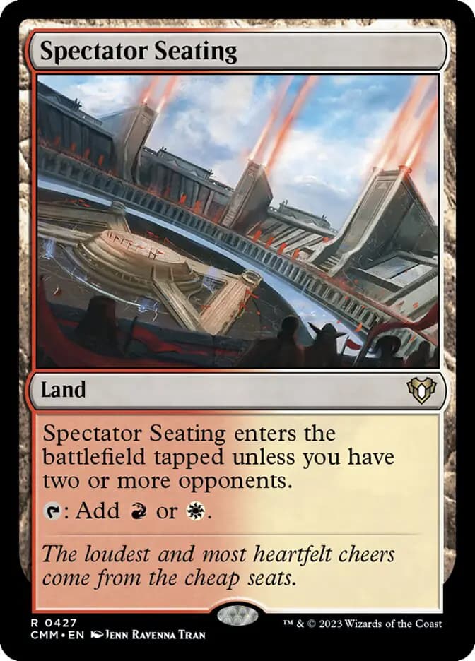 Card image of Spectator Seating