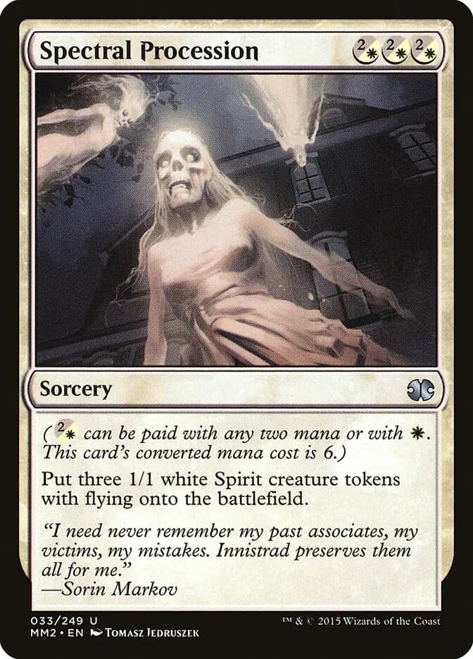 Card image of Spectral Procession