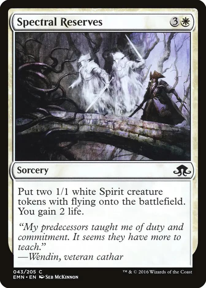 Card image of Spectral Reserves