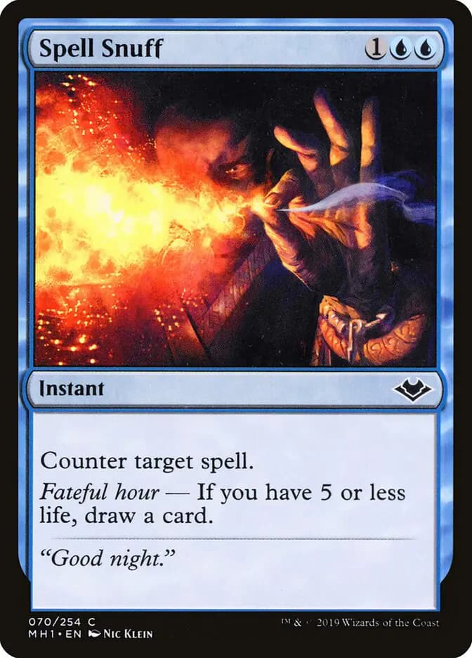 Card image of Spell Snuff