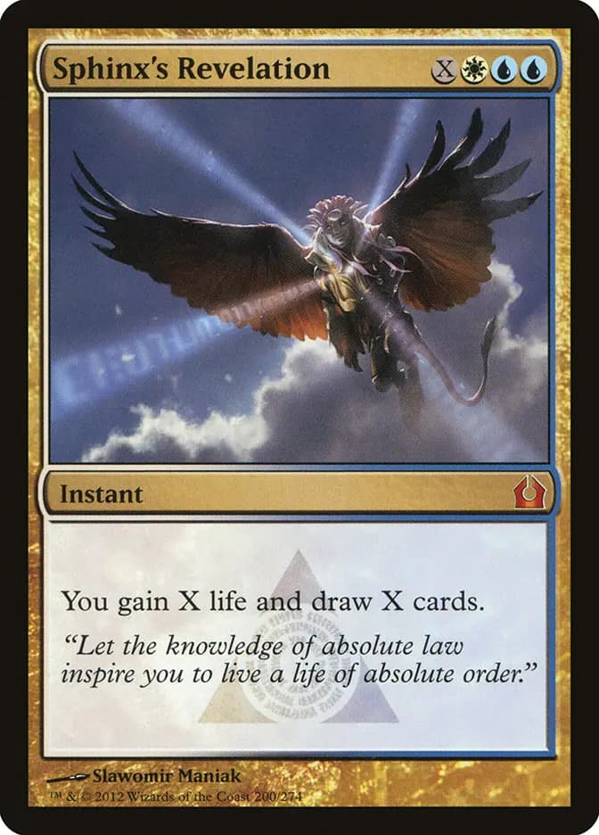 Card image of Sphinx's Revelation