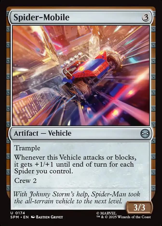 Card image of Spider-Mobile