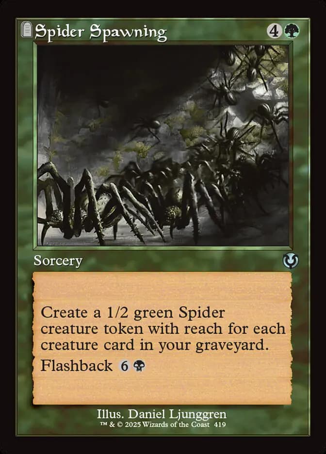 Card image of Spider Spawning