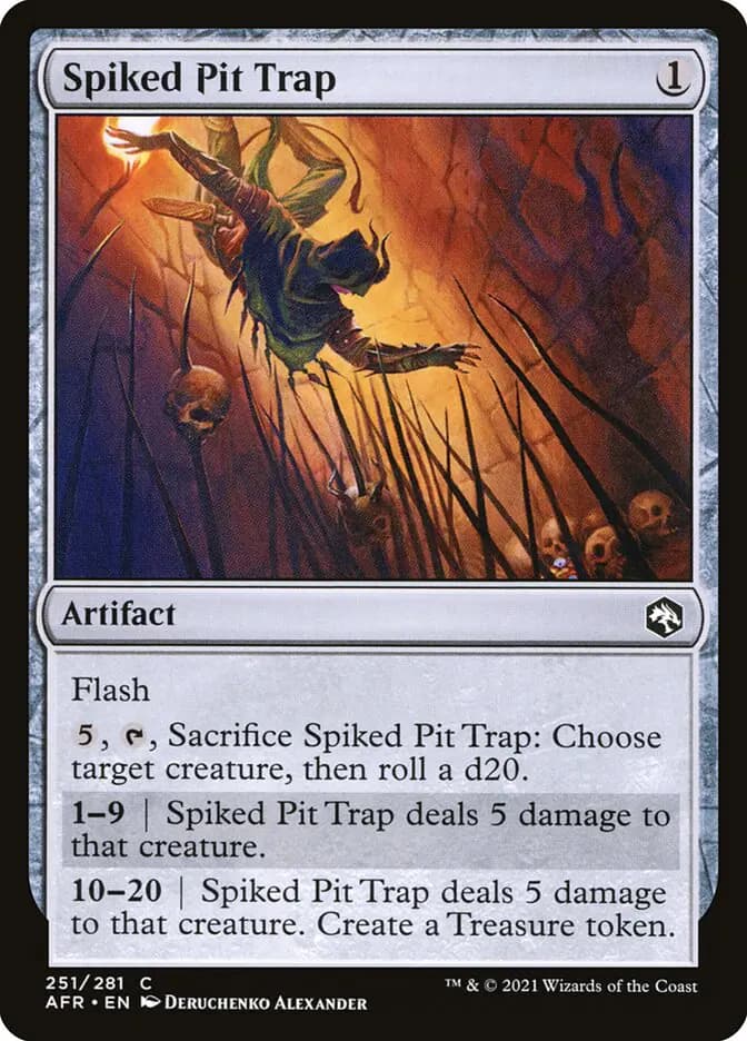 Card image of Spiked Pit Trap