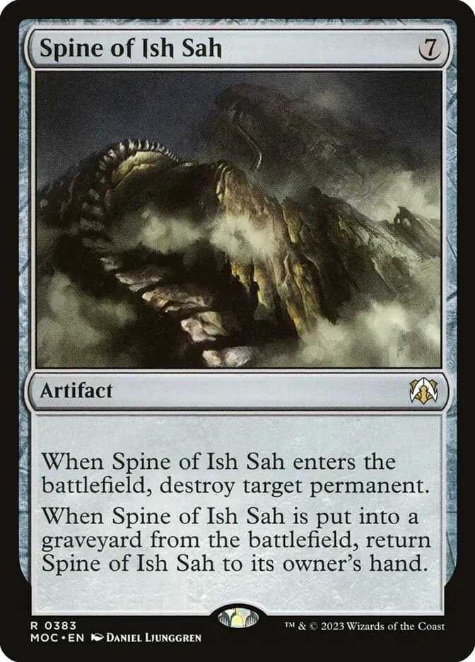 Card image of Spine of Ish Sah