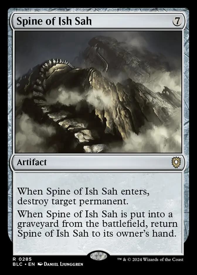 Card image of Spine of Ish Sah