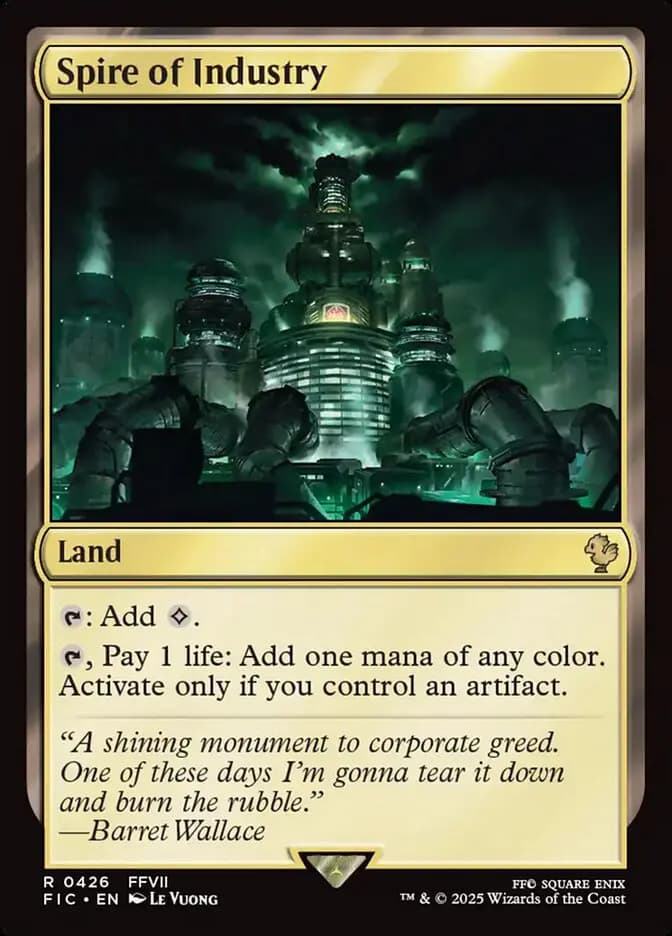 Card image of Spire of Industry
