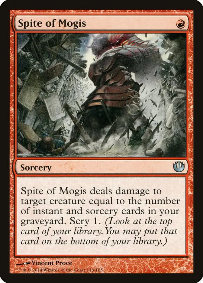 Card image of Spite of Mogis
