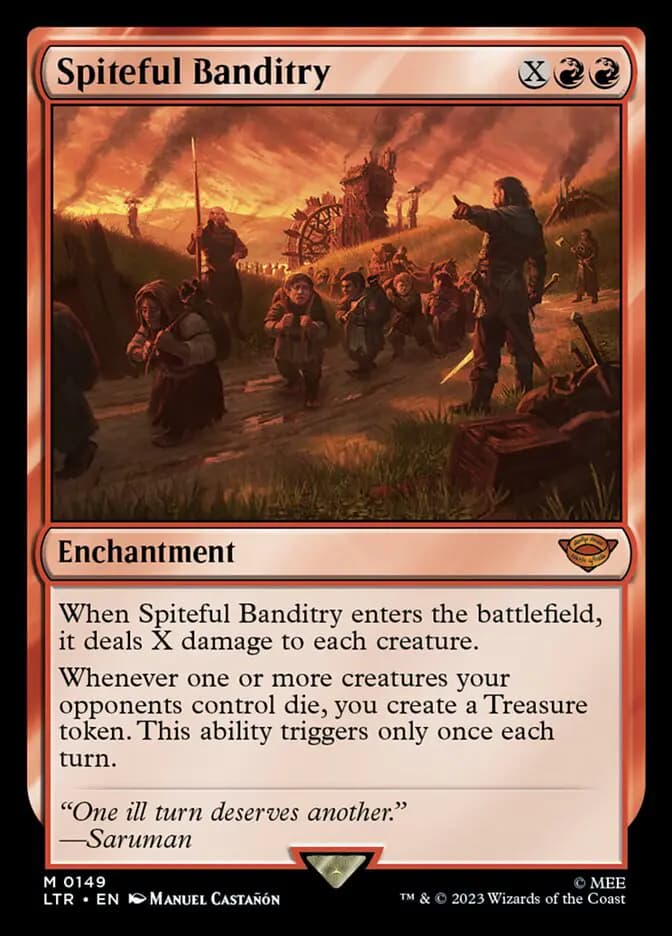 Card image of Spiteful Banditry