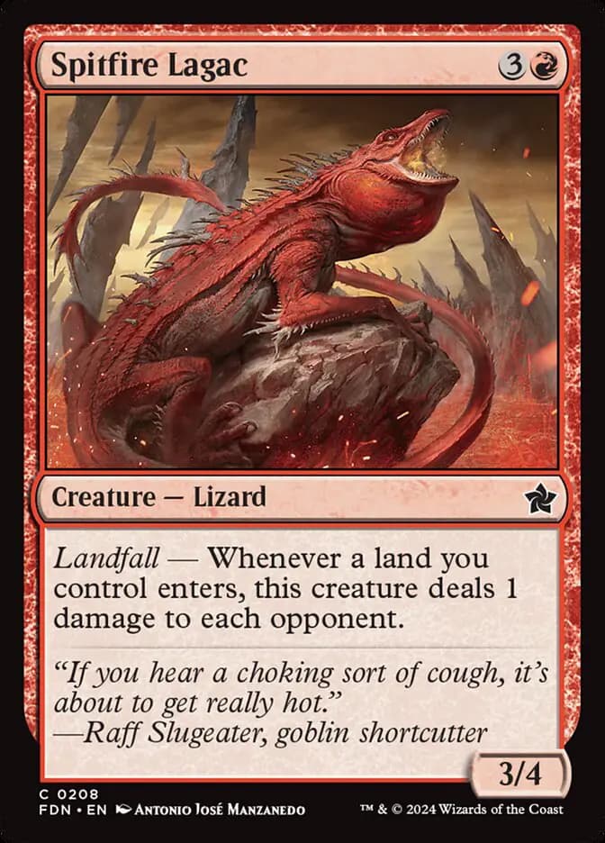 Card image of Spitfire Lagac