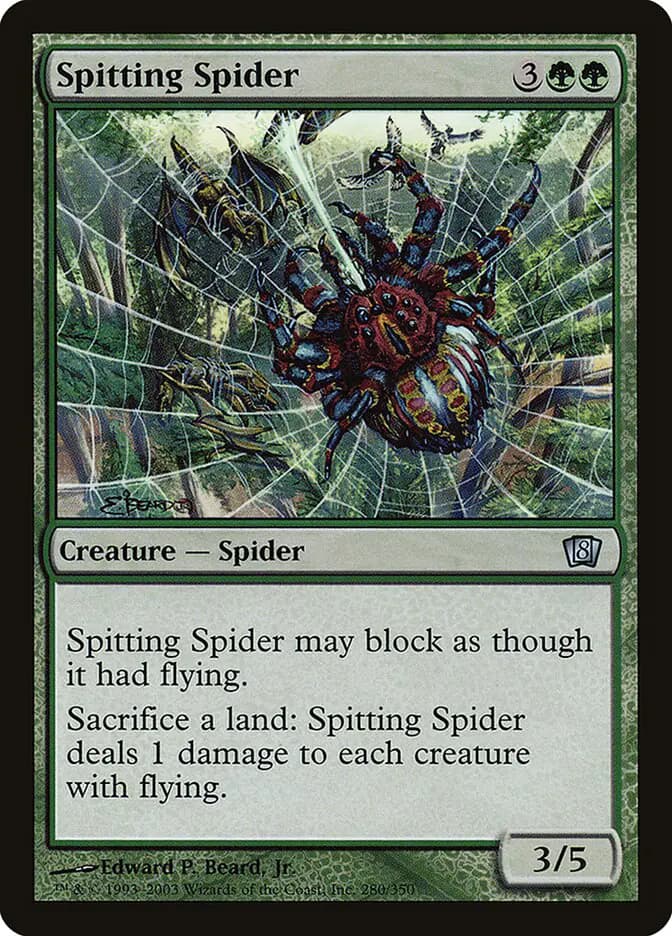 Card image of Spitting Spider