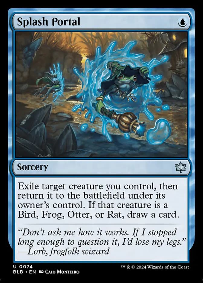 Card image of Splash Portal
