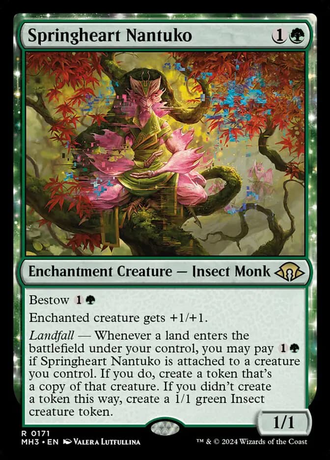 Card image of Springheart Nantuko