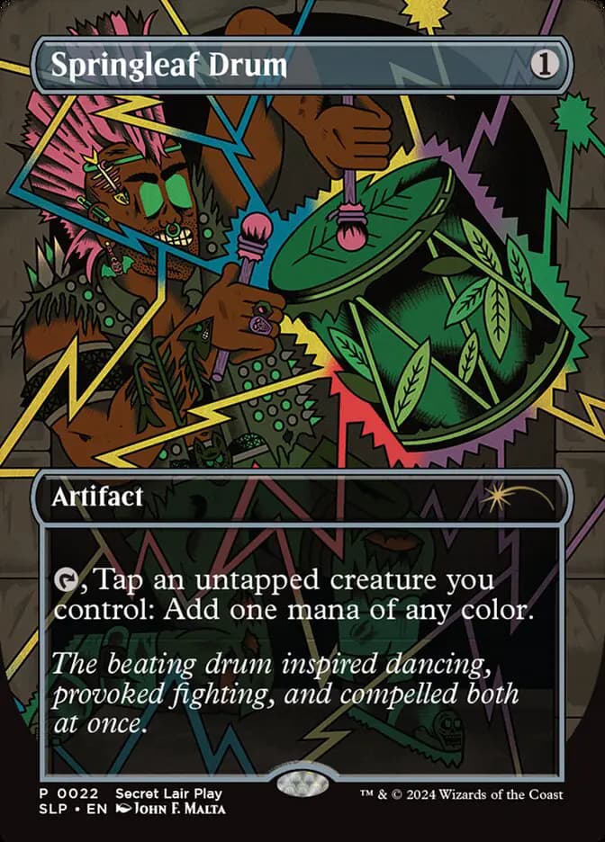 Card image of Springleaf Drum