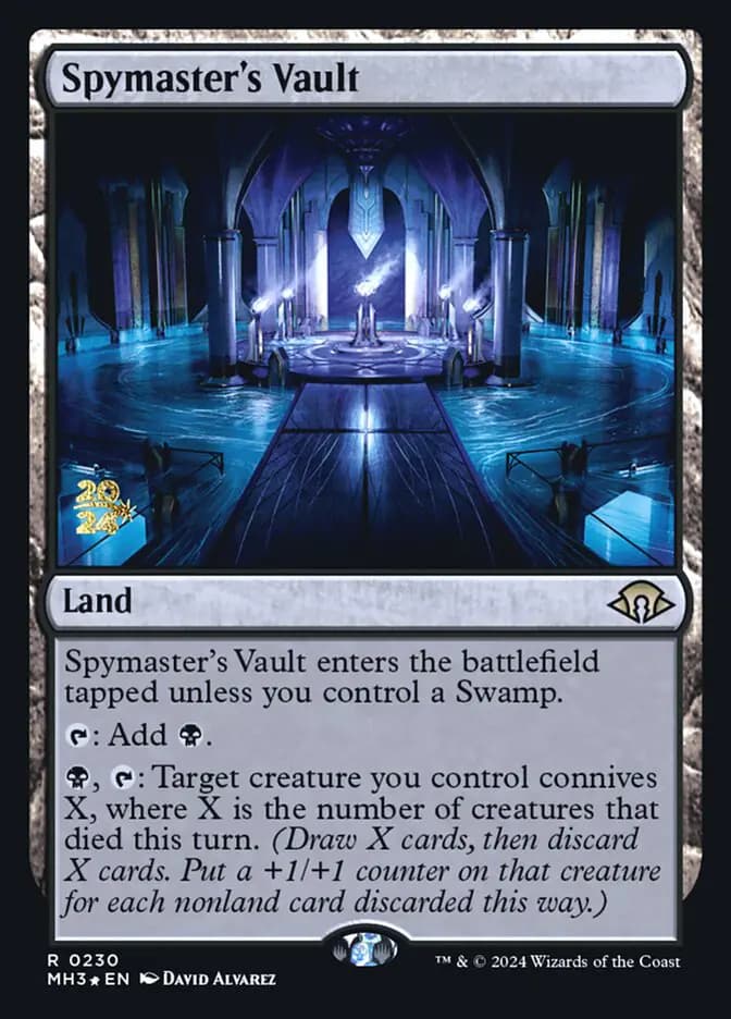 Card image of Spymaster's Vault