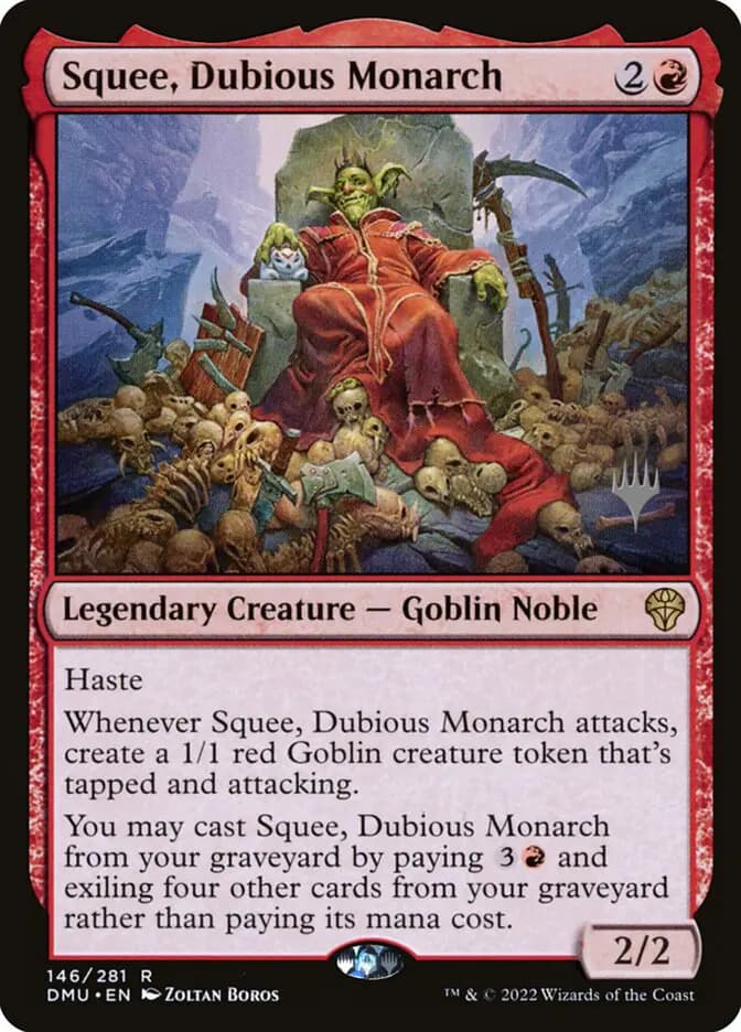 Card image of Squee, Dubious Monarch