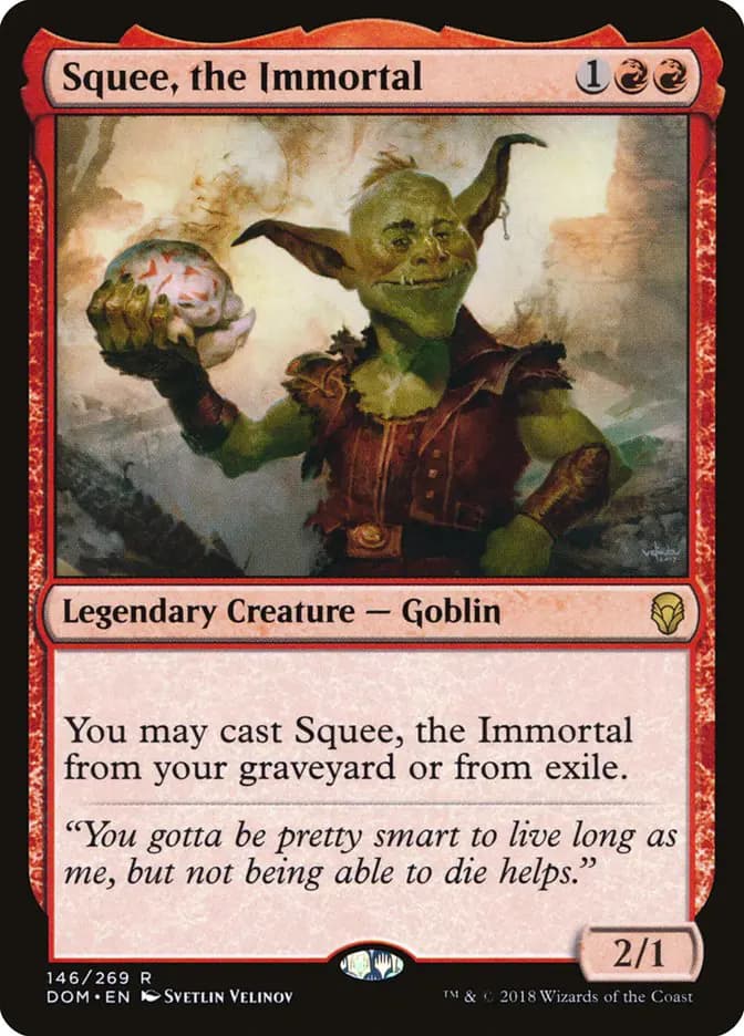 Card image of Squee, the Immortal