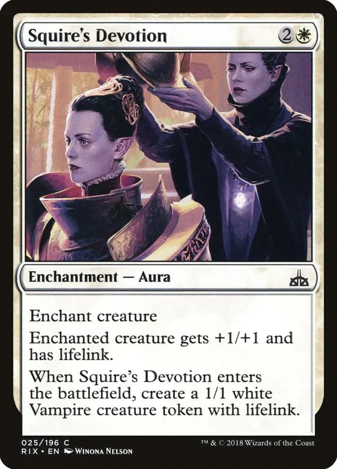 Card image of Squire's Devotion
