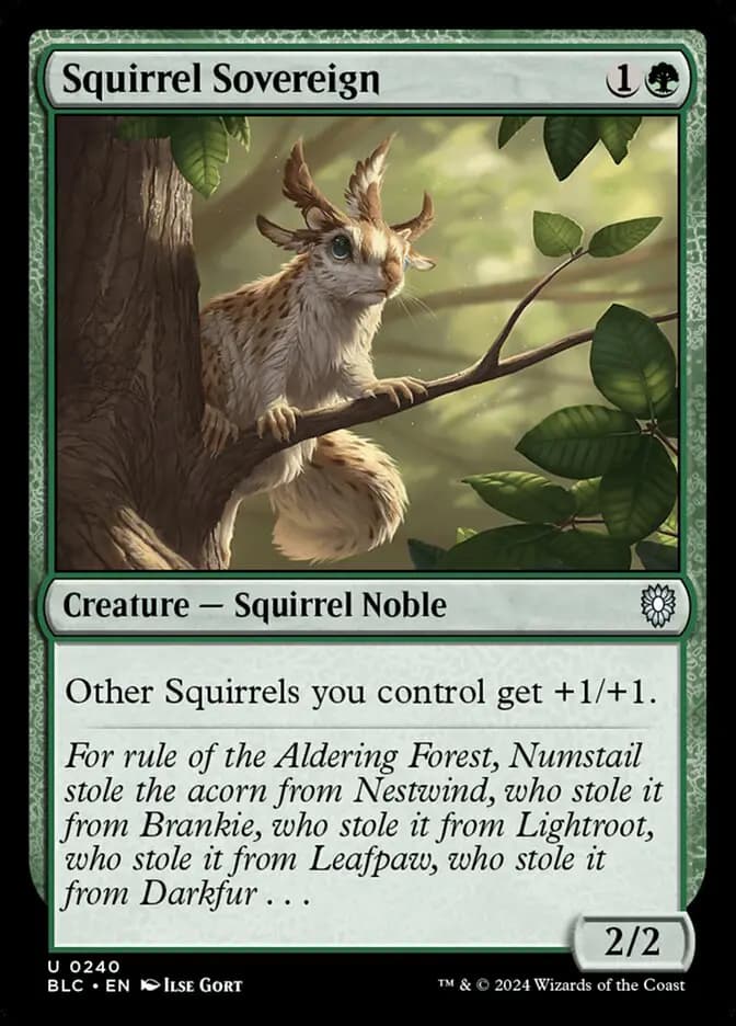 Card image of Squirrel Sovereign